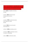PSAT - PSAT&sol;NMSQT  VOCABULARY LIST &lpar;B&rpar;  Exam questions and verified answers latest  edition &lpar;graded A&plus;&rpar; detailed answers&excl;&excl; 