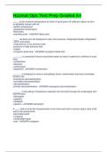 Hazmat Ops Test Prep Graded A&plus;