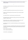 NR 601 Primary Care Of The Maturing & Aged Family &vert; Questions And Answers Updates &vert; 100&percnt; Correct Tests