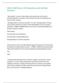 WGU D358 Exam 120 Questions with Verified Answers&comma;100&percnt;CORRECT