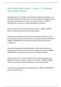 WGU D358 Study Guide 1- 5 Exam 73 Questions with Verified Answers&comma;100&percnt;CORRECT