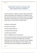 NR 603 WEEK 1 Questions and Answers with 100&percnt; Complete Solutions UPDATED&excl;&excl;&excl;