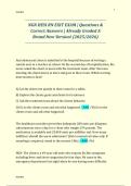 NGN HESI RN EXIT EXAM &vert; Questions &  Correct Answers &vert; Already Graded A  Brand New Version&excl; &lpar;2025&sol;2026&rpar;  