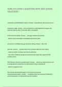 NURS 4341 EXAM 1 QUESTIONS WITH 100&percnt; SOLVED SOLUTIONS&excl;&excl;