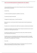 WGU C254 EXAM REVIEW QUESTIONS & ANSWERS RATED 100&percnt; CORRECT&excl;&excl;