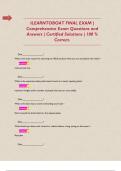 ILEARNTOBOAT FINAL EXAM &vert; Comprehensive Exam Questions and Answers &vert; Certified Solutions &vert; 100 &percnt; Correct&period;    