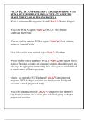 FCCLA FACTS COMPREHENSIVE EXAM QUESTIONS WITH  DETAILED VERIFIED AND 100&percnt; ACCURATE ANSWERS  BRAND NEW EXAM ALREADY GRADED A