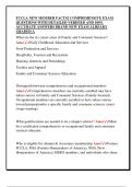FCCLA NEW MEMBER FACTS2 COMPREHENSIVE EXAM   QUESTIONS WITH DETAILED VERIFIED AND 100&percnt;   ACCURATE ANSWERS BRAND NEW EXAM ALREADY   GRADED A 