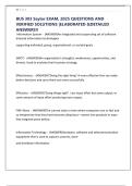 BUS 303 Saylor EXAM&comma; 2025 QUESTIONS AND VERIFIED SOLUTIONS &vert;ELABORATED &DETAILED ANSWERS&excl;&excl;