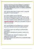 GFACT CERTIFICATION EXAMWITH CORRECT  ACTUAL QUESTIONS AND CORRECTLY WELL  DEFINED ANSWERS LATEST ALREADY GRADED  A&plus; &lpar;2025&sol;2026&rpar; 