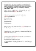 KINESIOLOGY CHAPTER 7 & 8 TEST COMPREHENSIVE  EXAM QUESTIONS WITH DETAILED VERIFIED AND 100&percnt;  ACCURATE ANSWERS BRAND NEW EXAM ALREADY  GRADED &lpar;A&plus; PASS&rpar;