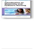 Complete Test Bank For Introduction To Maternity And Pediatric Nursing 8th Edition By Gloria Leifer WITH 34 COMPLETE CHAPTERS&period;