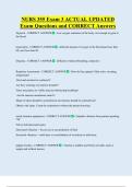 NURS 355 Exam 3 ACTUAL UPDATED  Exam Questions and CORRECT Answers 