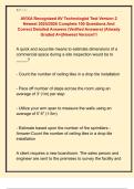 AVIXA Recognized AV Technologist Test Version 2  Newest 2025&sol;2026 Complete 100 Questions And  Correct Detailed Answers &lpar;Verified Answers&rpar; &vert;Already  Graded A&plus;&vert;&vert;Newest Version&excl;&excl;&excl;
