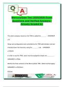 MERCURYGATE TMS COMPLETE EXAM PACKAGE DEAL