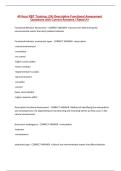 40 Hour RBT Training&colon; &lpar;24&rpar; Descriptive Functional Assessment Questions with Correct Answers &vert; Rated A&plus;