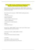 40 Hour RBT Training&colon; &lpar;30&rpar; Behavior Reduction Plans Questions with Correct Answers &vert; Rated A&plus;