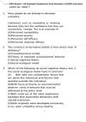 CPH Exam - All Sample Questions And Answers &lbrace;100&percnt; Correct&rcub; Latest Update&excl;&excl;&excl; 