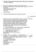 CPH Full Study Guide Questions With 100&percnt; Correct Answers &vert; Verified &vert; Updated