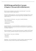 BOMI Design and Op I Key Concepts &lpar;Chapters 1-8&rpar; exam with verified answers&period;