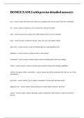 BOMI EXAM 2 with precise detailed answers&period;