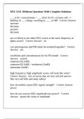 NEU 311L Midterm Questions With Complete Solutions