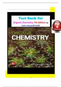 Test Bank of Organic Chemistry 7th Edition By Janice Smith isbn-9781264141531