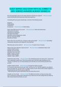 GUEST SERVICE GOLD EXAM WITH ALL CORRECT & 100&percnt; VERIFIED ANSWERS&vert;ALREADY GRADED A&plus;
