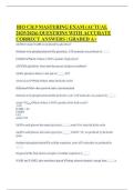 BIO CH&period;9 MASTERING EXAM &lpar;ACTUAL 2025&sol;2026&rpar; QUESTIONS WITH ACCURATE CORRECT ANSWERS &vert; GRADED A&plus;