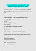 CFSP - FULL GUIDE WITH ALL CORRECT & 100&percnt; VERIFIED ANSWERS&vert;ALREADY GRADED A&plus;