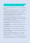 HOSPITALITY AND TOURISM EXAM WITH ALL CORRECT & 100&percnt; VERIFIED ANSWERS&vert;ALREADY GRADED A&plus;
