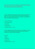 NRS 3015&colon; EXAM &num;3 PRACTICE QUESTIONS WITH ACCURATE SOLUTIONS GRADED A&plus;