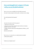 Iowa aerial applicator category 11 Exam with accurate detailed solutions