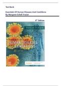 Test Bank For Essentials of Human Diseases and Conditions &ndash; &lpar;Chapters 1&ndash;15&rpar; &vert; Margaret Schell Frazier &vert; 8th Edition&comma; Newest Version 2025