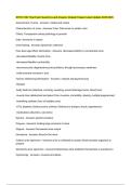 NFDN 1002 Final Exam Questions and Answers Already Passed Latest Update 2025-2026
