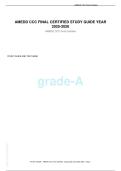AMEDD CCC FINAL CERTIFIED STUDY GUIDE YEAR  2025-2026