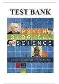 TEST BANK FOR PSYCHOLOGICAL SCIENCE, 5TH EDITION, MICHAEL GAZZANIGA, DIANE HALPERN, ISBN 978-0-393-93749-7, ISBN-, ISBN-