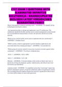 C727 EXAM 1 QUESTIONS WITH ELABORATED DEFINITIVE SOLUTIONS&vert;A&plus; GRADED&vert;UPDATED 2025&sol;2026 LATEST VERSION&vert;100&percnt; GUARANTEED PASS&excl;&excl;&excl;