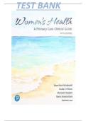 Test Bank For Women's Health&colon; A Primary Care Clinical Guide 5th Edition By Diane Schadewald&semi; Ursula A&period; Pritham&semi; Ellis Quinn Youngkin PhD&comma; RNC&comma; WHCNP&comma; ARNP&semi; Marcia Szmania Davi &lpar; &rpar; &sol; 9780135458624 &sol; Chapter 1-26 &sol; Complete Questions and Answer