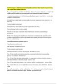 HIT 101 Chapter 4&comma; Health Record Content and Documentation Exam Questions and Answers Fully Solved Latest Update 2025-2026