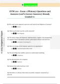 ISTM 210 - Exam 1 &lpar;Phinney&rpar; Questions and  Answers &lpar;100&percnt; Correct Answers&rpar; Already  Graded A&plus;