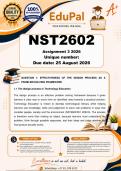 NST2602 Assignment 3 &lpar;COMPLETE ANSWERS&rpar; 2026 - DUE 25 August 2026
