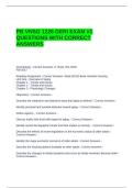 PB VNSG 1226 GERI EXAM &num;1 QUESTIONS WITH CORRECT ANSWERS