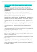 HIC virginia 2024 Exam Questions with correct Answers