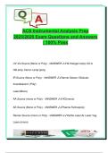 ACS Instrumental Analysis Prep 2025&sol;2026 &ndash; 45 Practice Questions on UV-Vis&comma; IR&comma; Raman&comma; HPLC&comma; GC&comma; AA & AE Techniques