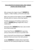 TEXAS&lowbar;IRRIGATION&lowbar;TECHNICIAN&lowbar;EXAM&lowbar;LATEST&lowbar;VERSION&lowbar;UPDATED&lowbar;AND&lowbar;REVISED