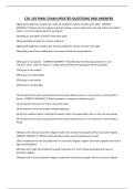 COL 103 FINAL EXAM UPDATED QUESTIONS AND ANSWERS
