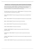 FIREARM SAFETY CERTIFICATION EXAM UPDATED QUESTIONS AND ANSWERS