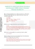 NABCEP PV ASSOCIATE EXAM Questions  and Answers &lpar;100&percnt; Correct Answers&rpar;  Already Graded A&plus;