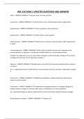 HDE 135 EXAM 1 UPDATED QUESTIONS AND ANSWERS